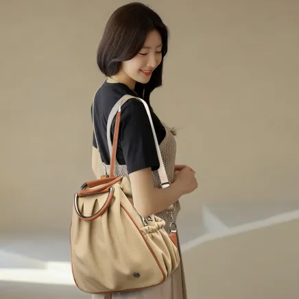 DUAL-PURPOSE STYLISH  HIGH-QUALITY   WOMEN'S BACKPACK GB-1623KH